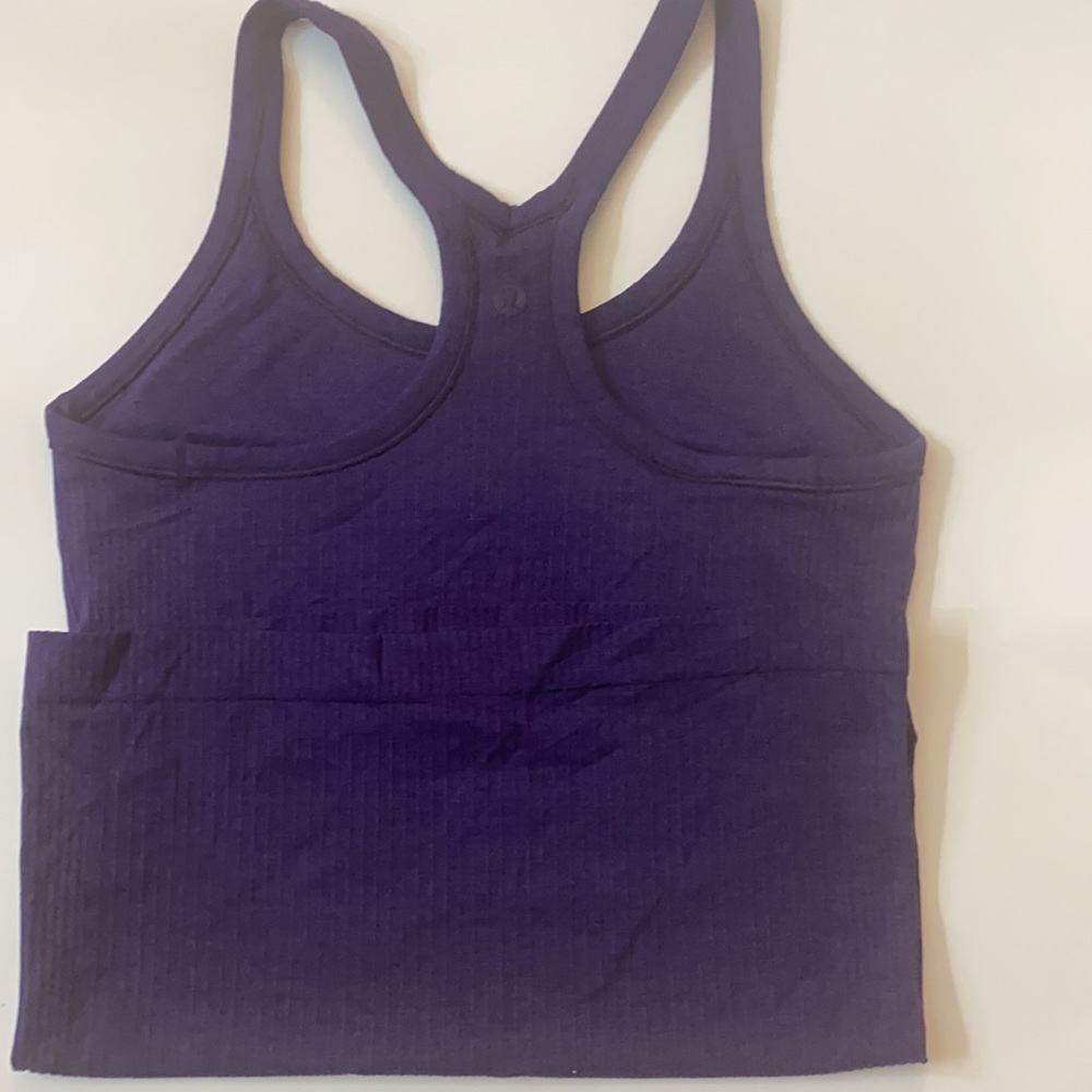 Lululemon purple workout top